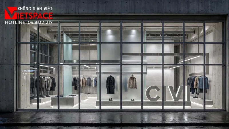 thiết kế cửa hàng thời trang civi _11