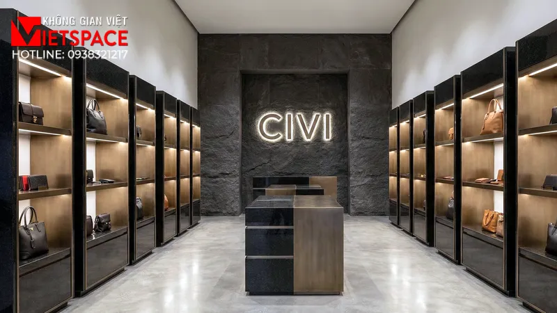 thiết kế cửa hàng thời trang civi _12