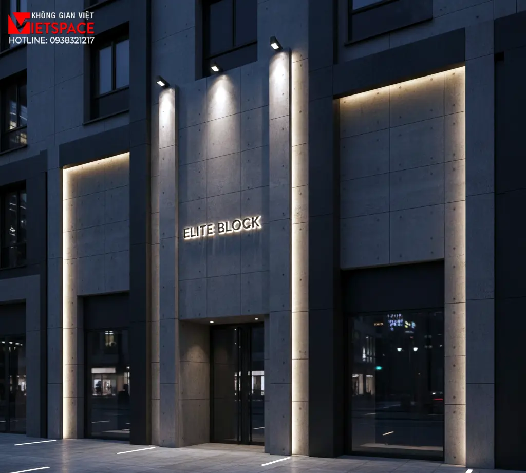 thiết kế cửa hàng thời trang elite block _2