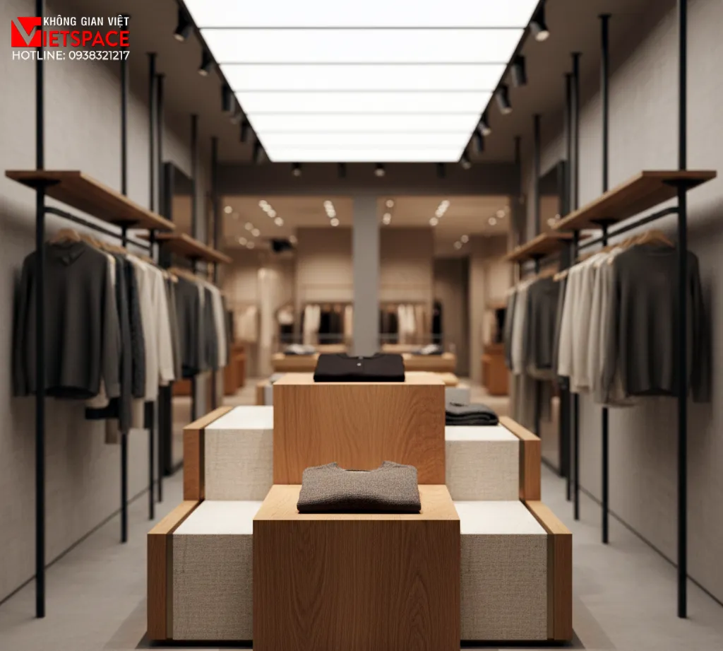thiết kế cửa hàng thời trang timber & thread _3