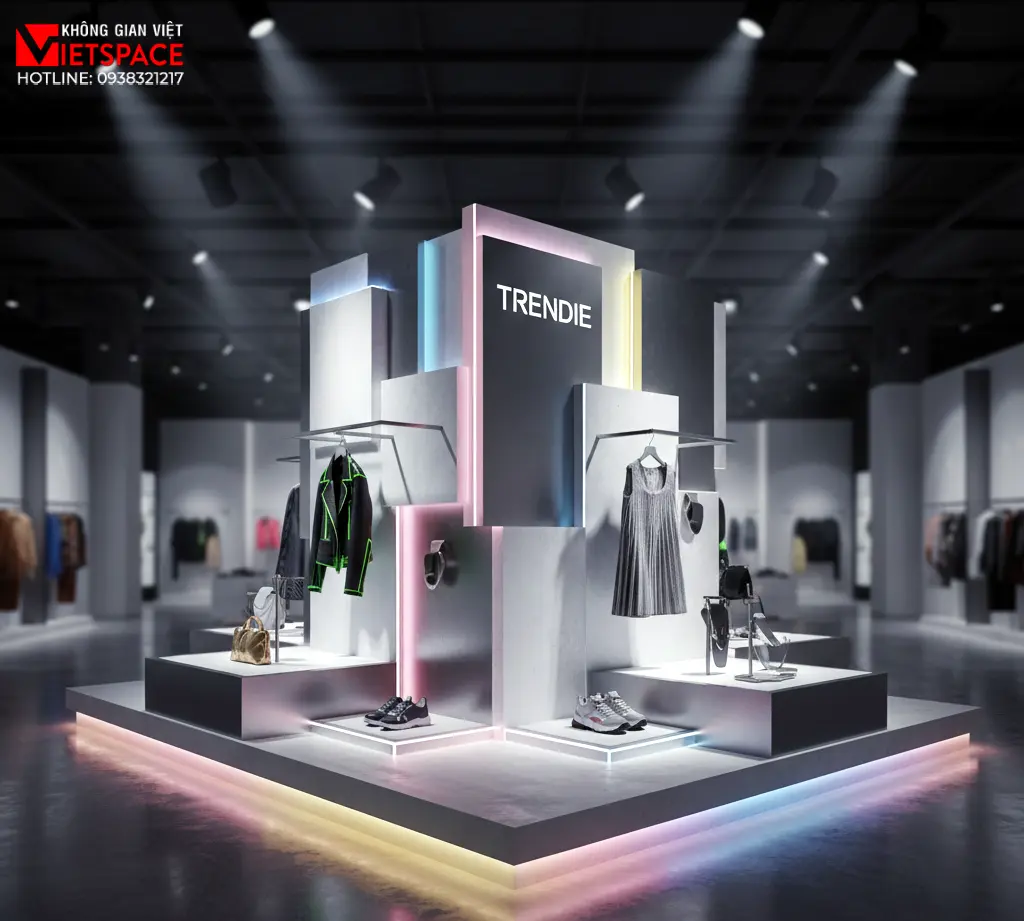 thiết kế cửa hàng thời trang trendie _7