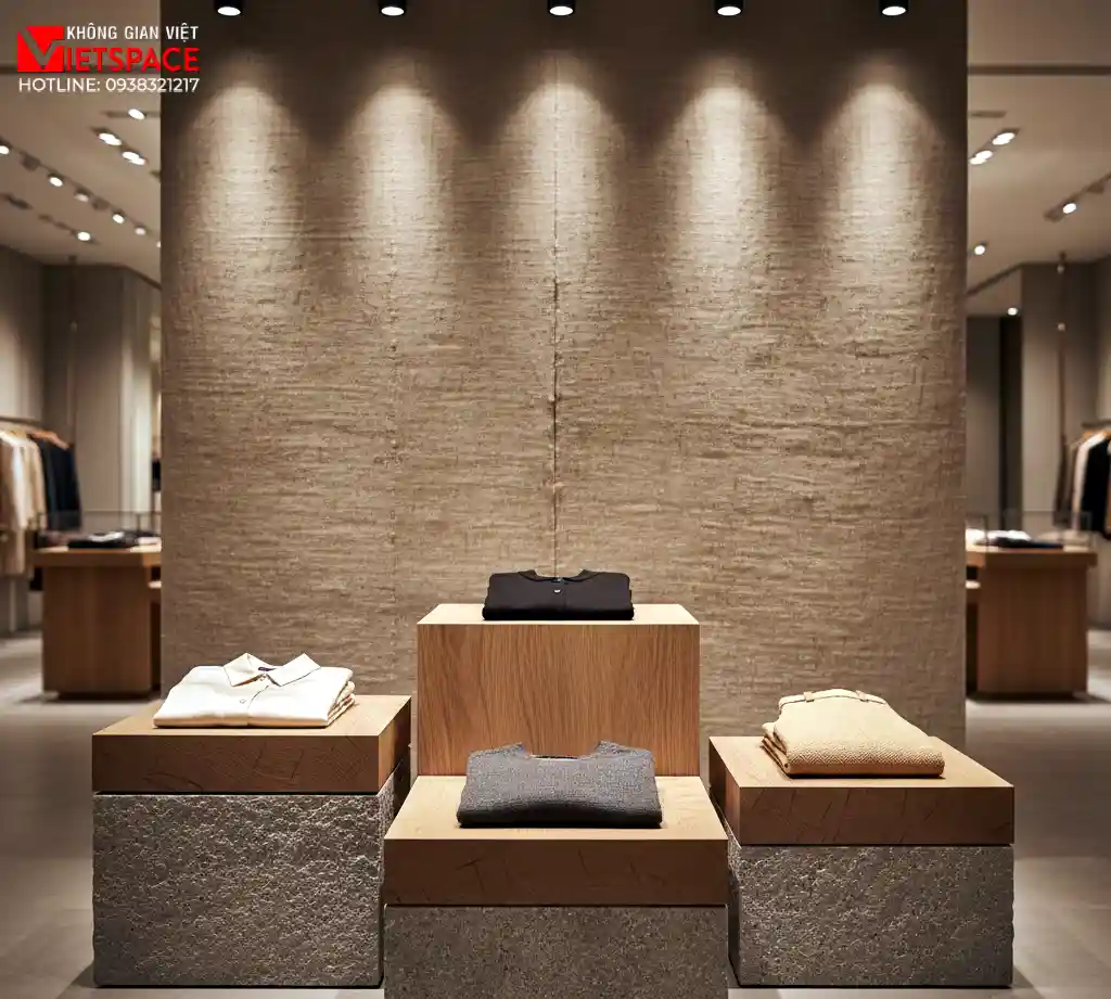 thiết kế cửa hàng thời trang timber & thread _5