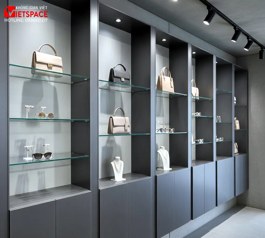 thiết kế cửa hàng thời trang wear gallery _9