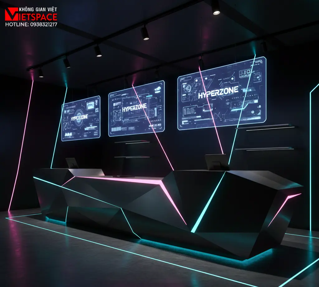 thiết kế cửa hàng thời trang hyperzone _6