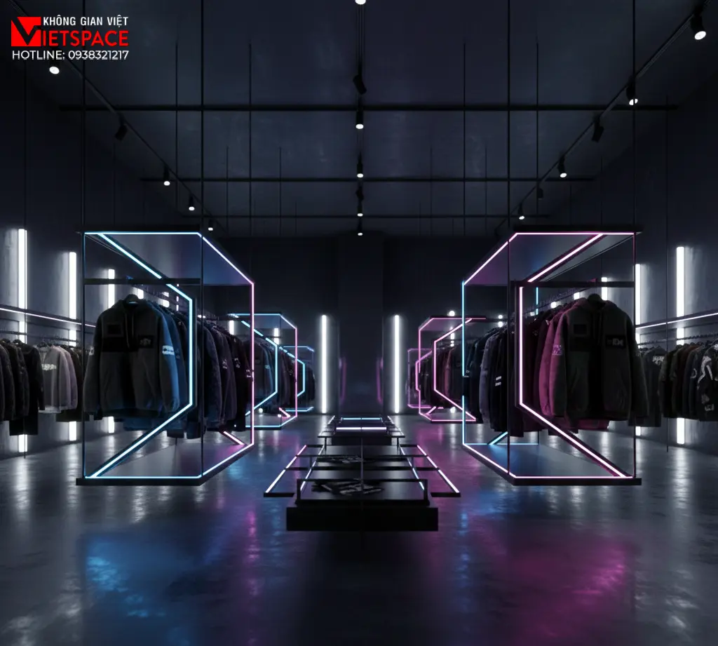 thiết kế cửa hàng thời trang hyperzone _10