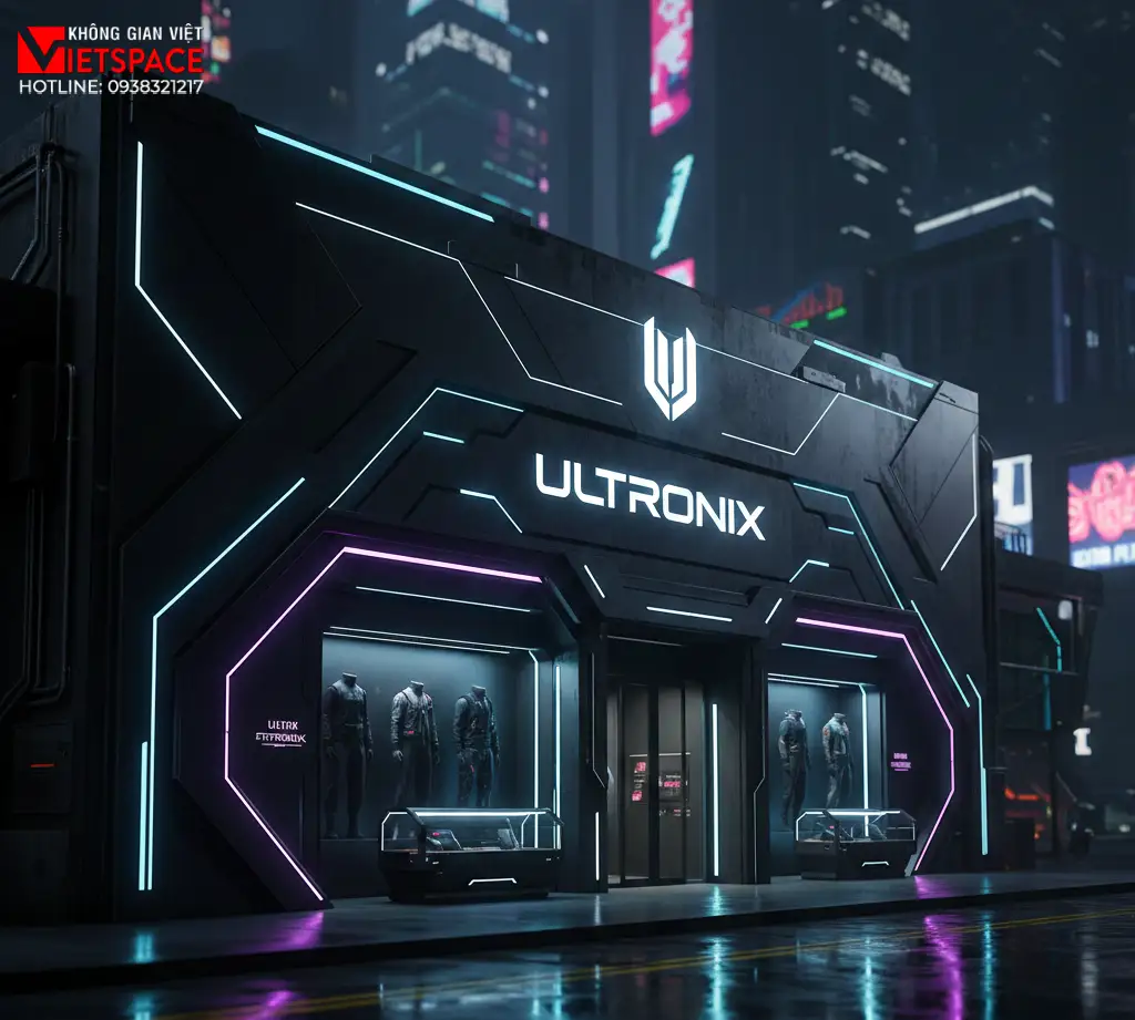 thiết kế cửa hàng thời trang ultronix _2
