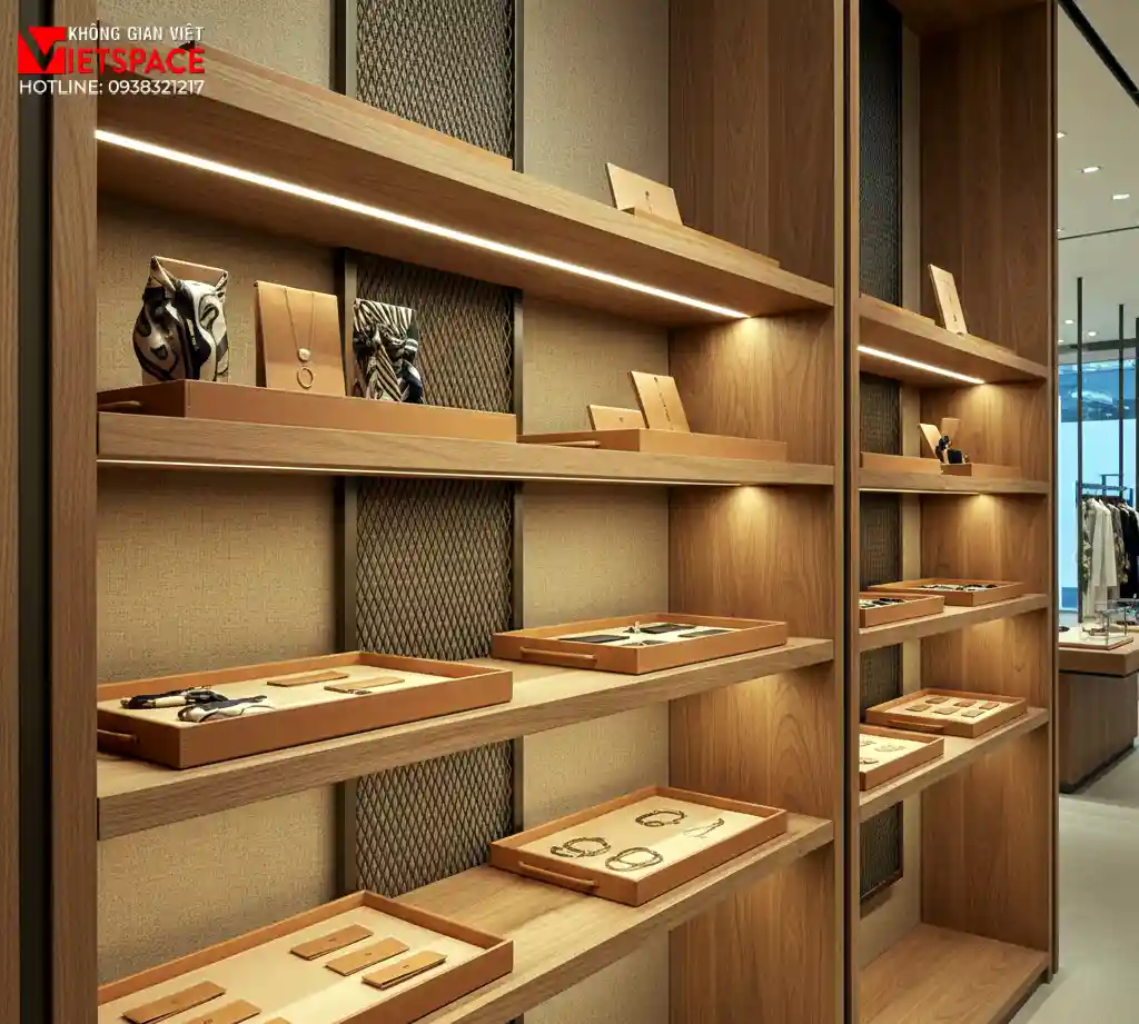 thiết kế cửa hàng thời trang timber & thread _15