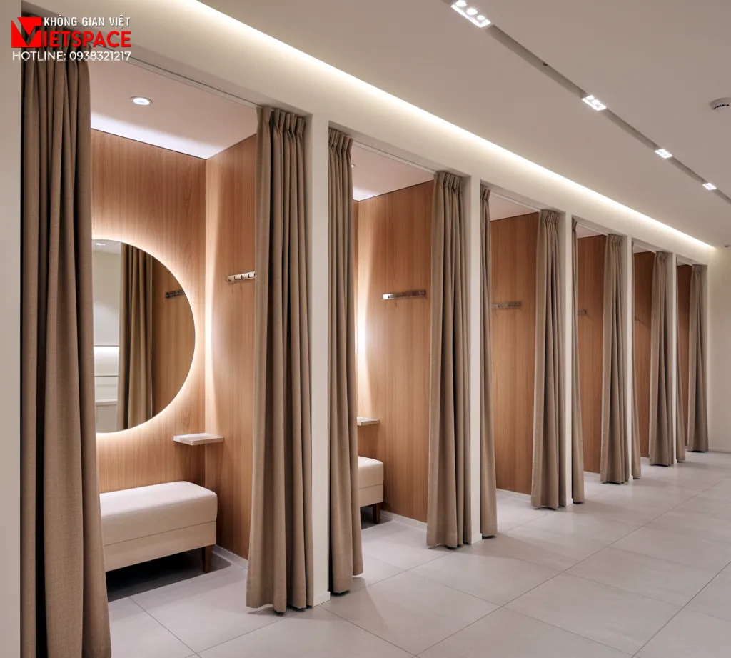 thiết kế cửa hàng thời trang flexa _10