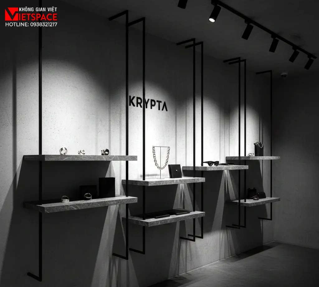 thiết kế cửa hàng thời trang krypta _5