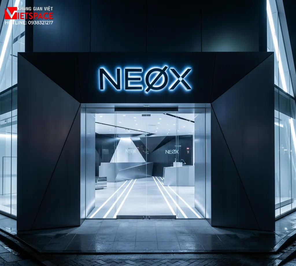 thiết kế cửa hàng thời trang neox _2