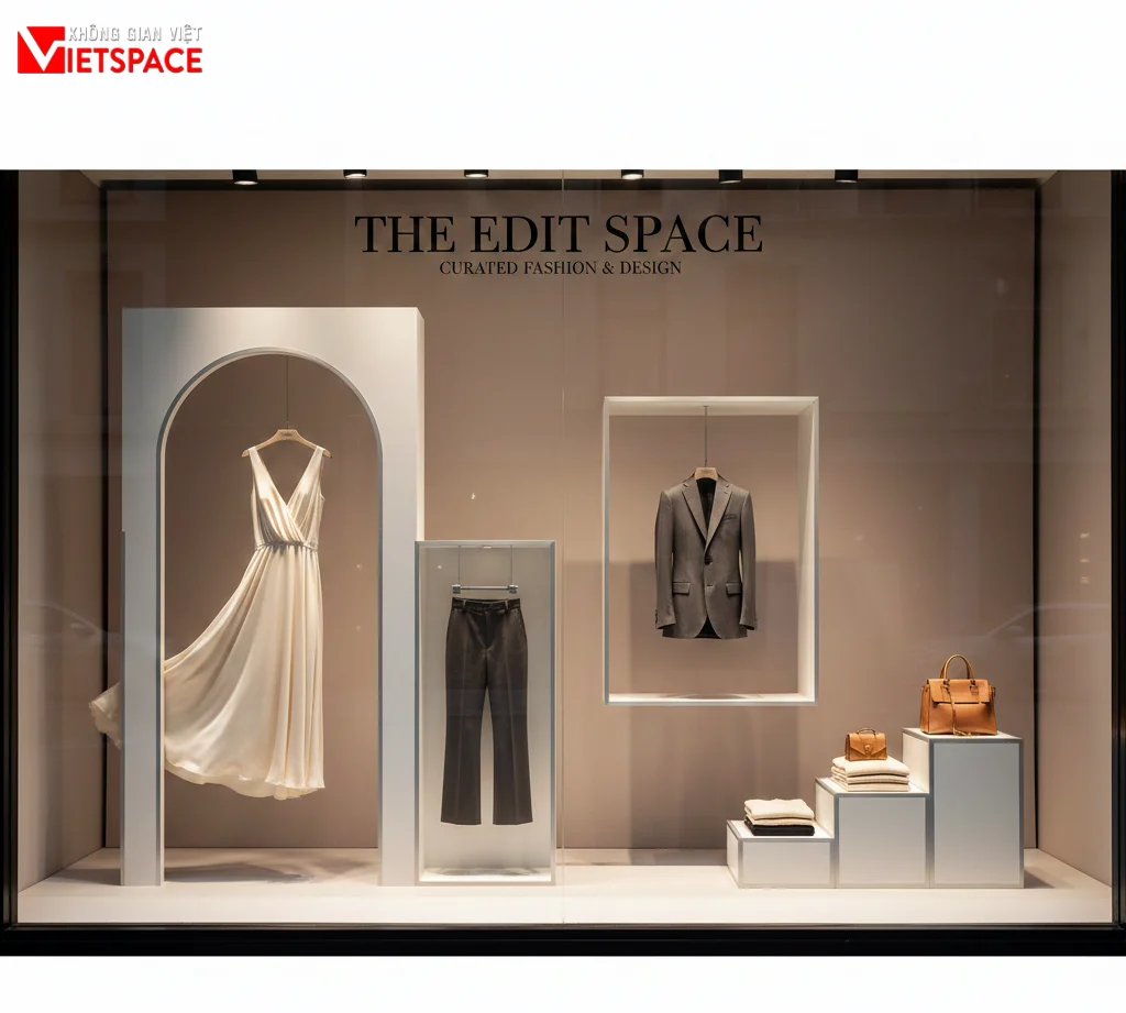 thiết kế cửa hàng thời trang the edit space _8
