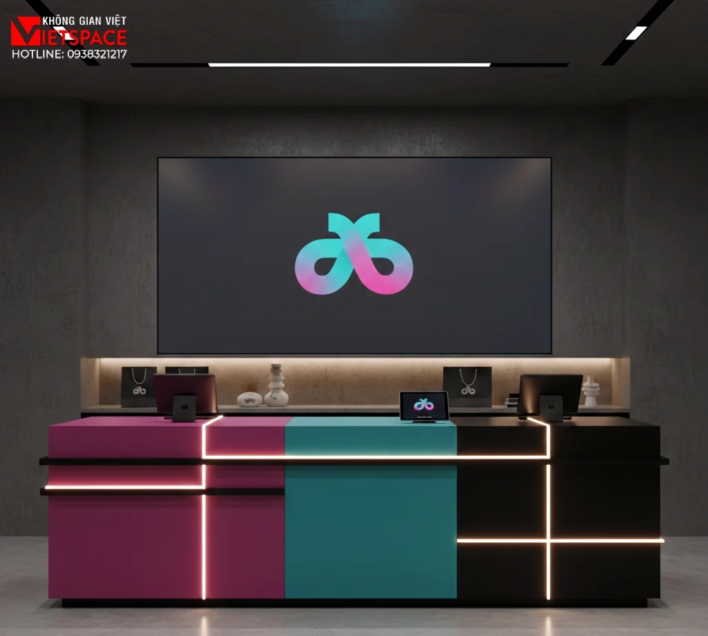 thiết kế cửa hàng thời trang vividly _5