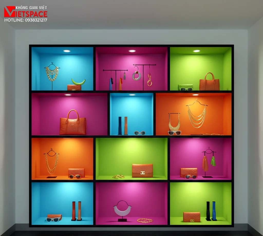 thiết kế cửa hàng thời trang vividly _7