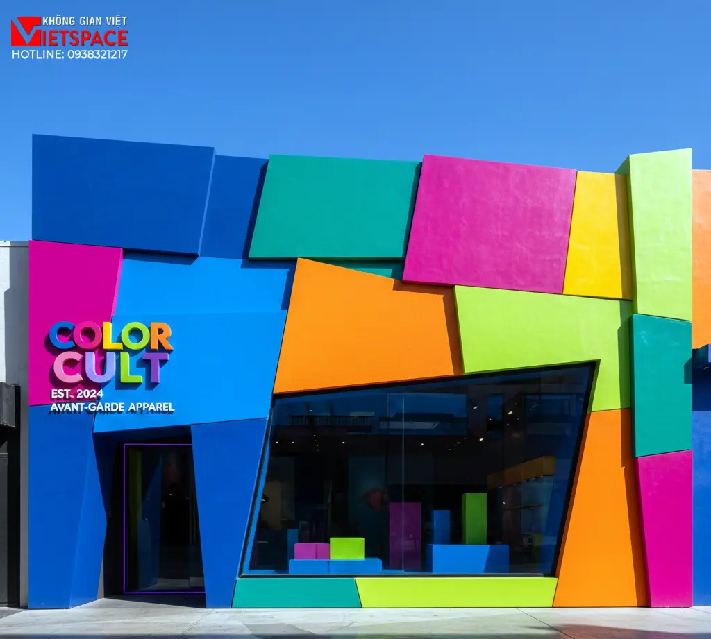 thiết kế cửa hàng thời trang color cult _1