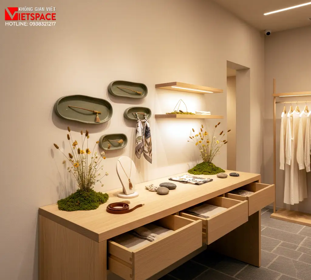 thiết kế cửa hàng thời trang meadow & moss _3