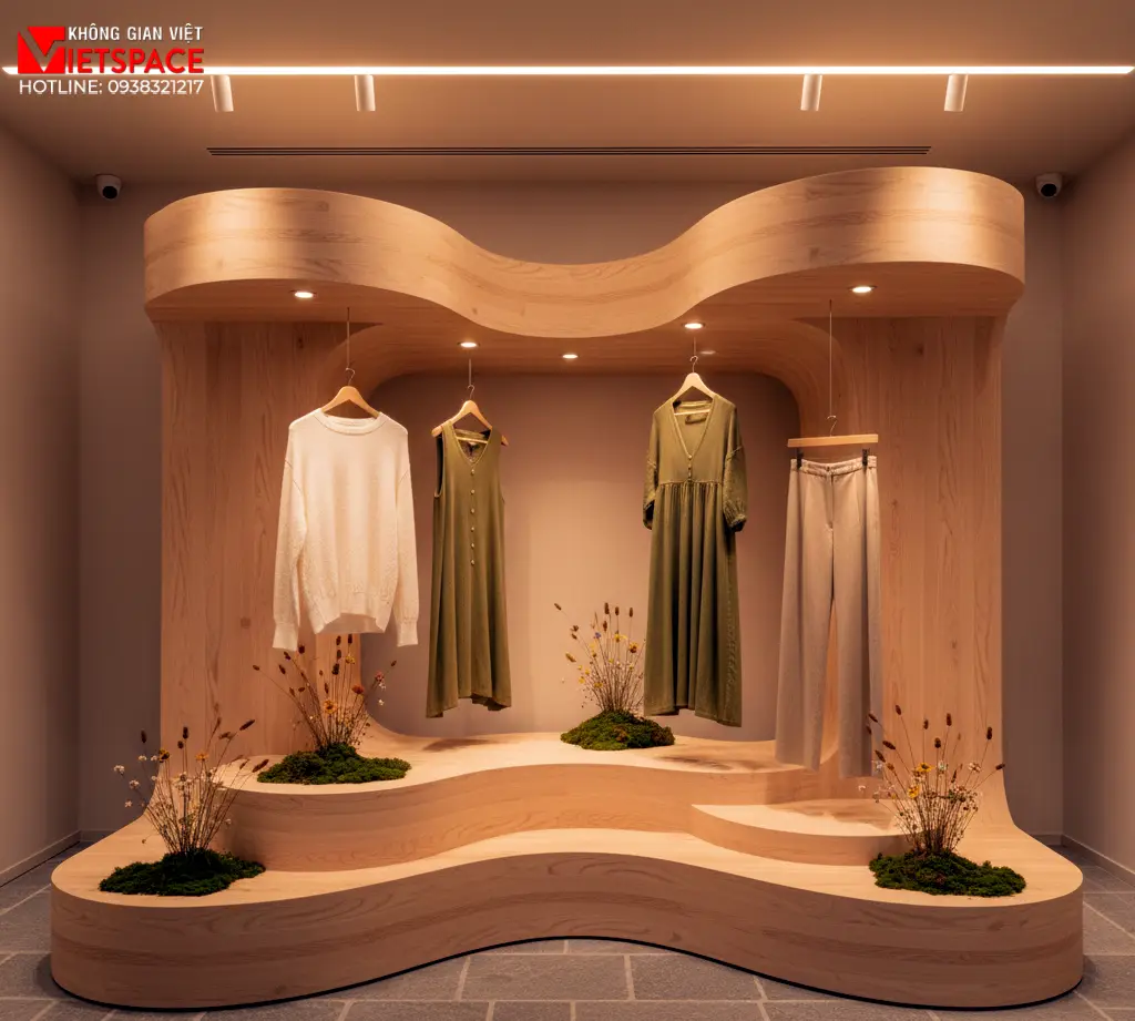 thiết kế cửa hàng thời trang meadow & moss _9