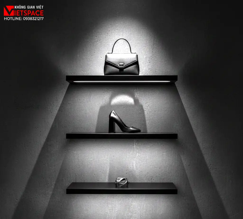 thiết kế cửa hàng thời trang silhouette gallery _3