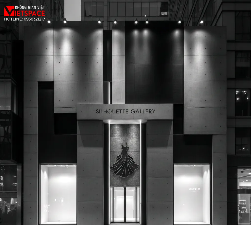 thiết kế cửa hàng thời trang silhouette gallery _2