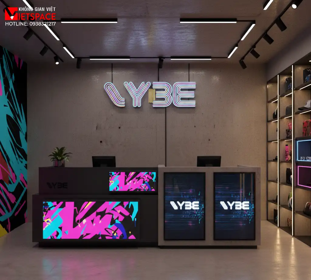 thiết kế cửa hàng thời trang vybe _6