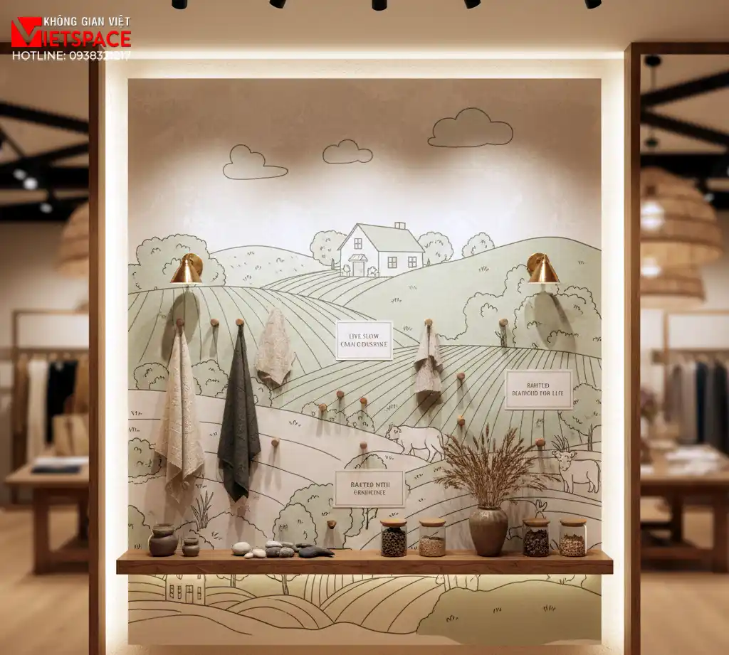 thiết kế cửa hàng thời trang countryside collective _5