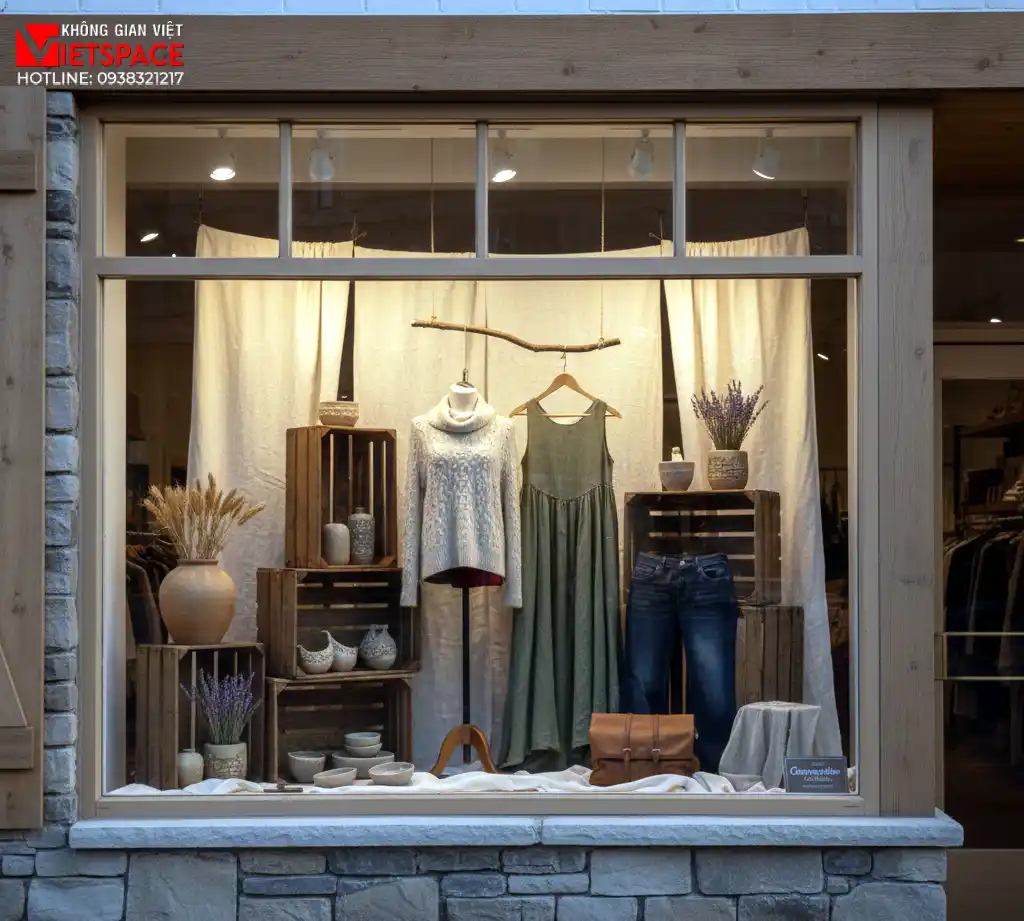 thiết kế cửa hàng thời trang countryside collective _9