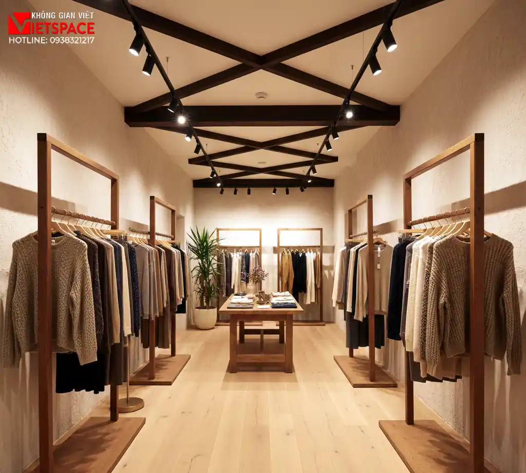 thiết kế cửa hàng thời trang countryside collective _12