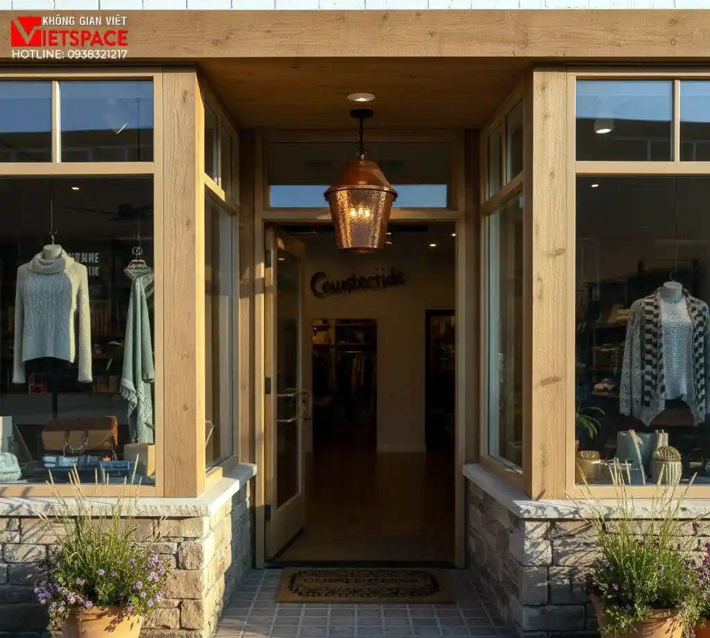 thiết kế cửa hàng thời trang countryside collective _13