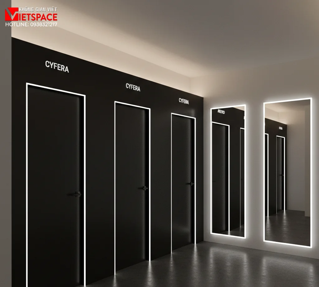 thiết kế cửa hàng thời trang cyfera _12