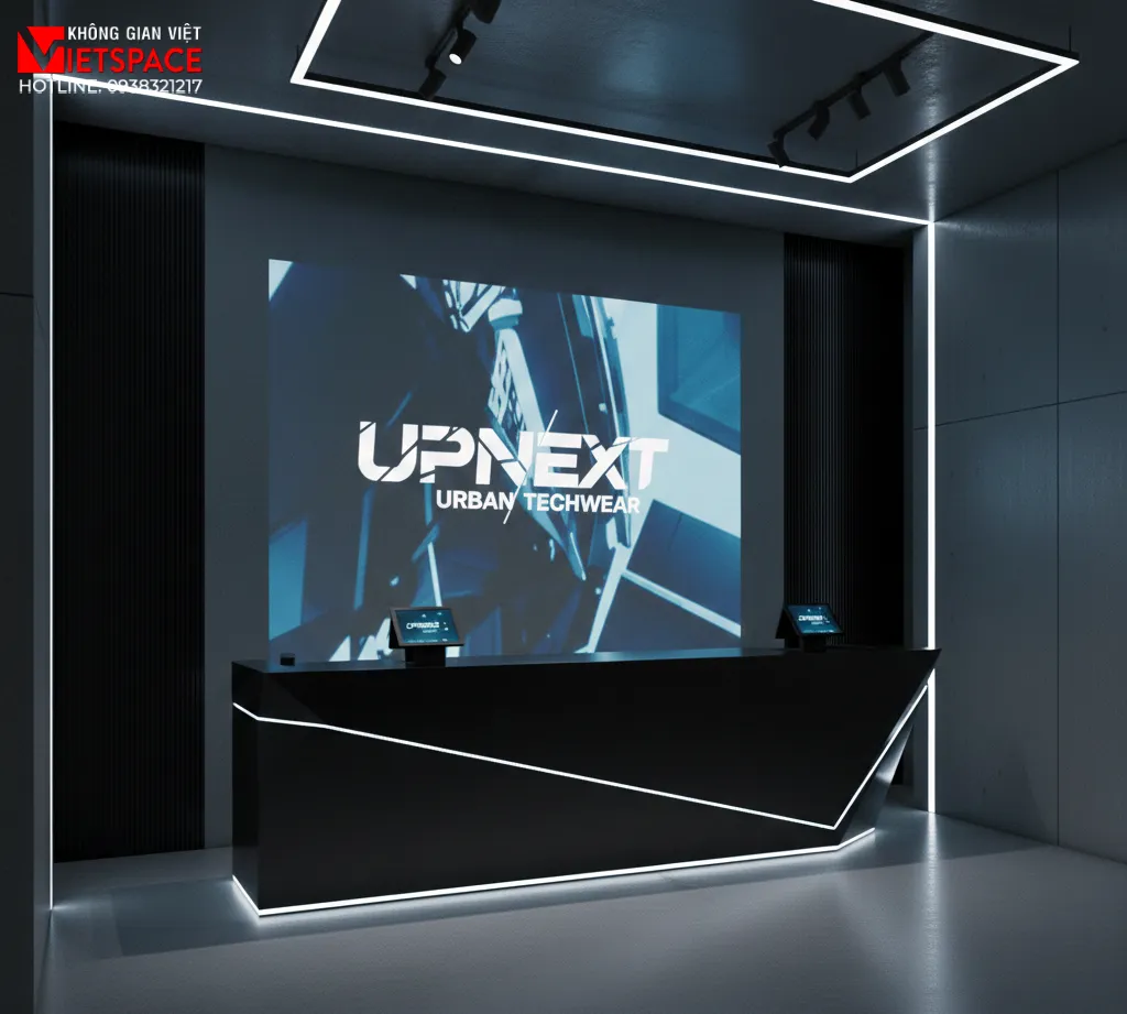 thiết kế cửa hàng thời trang upnext _6