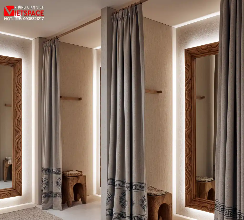 thiết kế cửa hàng thời trang folk & fibre _11