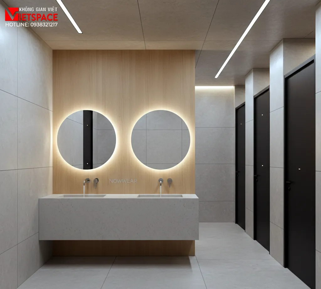 thiết kế cửa hàng thời trang nowwear _12