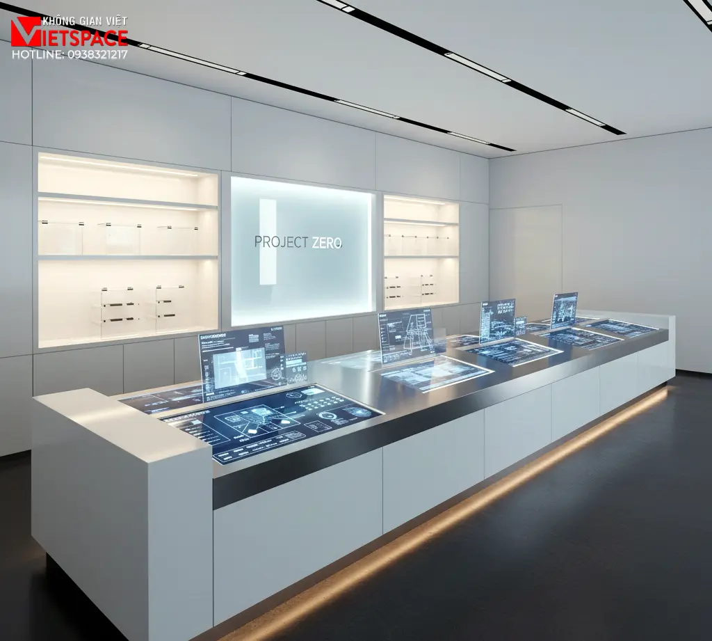 thiết kế cửa hàng thời trang project zero _7