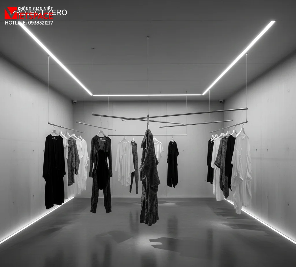 thiết kế cửa hàng thời trang project zero _10
