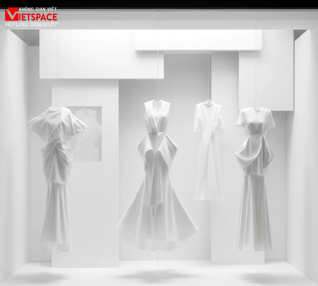 thiết kế cửa hàng thời trang the white room _3