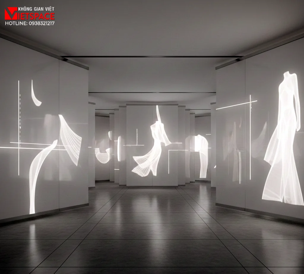 thiết kế cửa hàng thời trang the white room _4