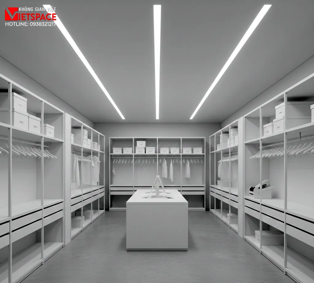 thiết kế cửa hàng thời trang the white room _11