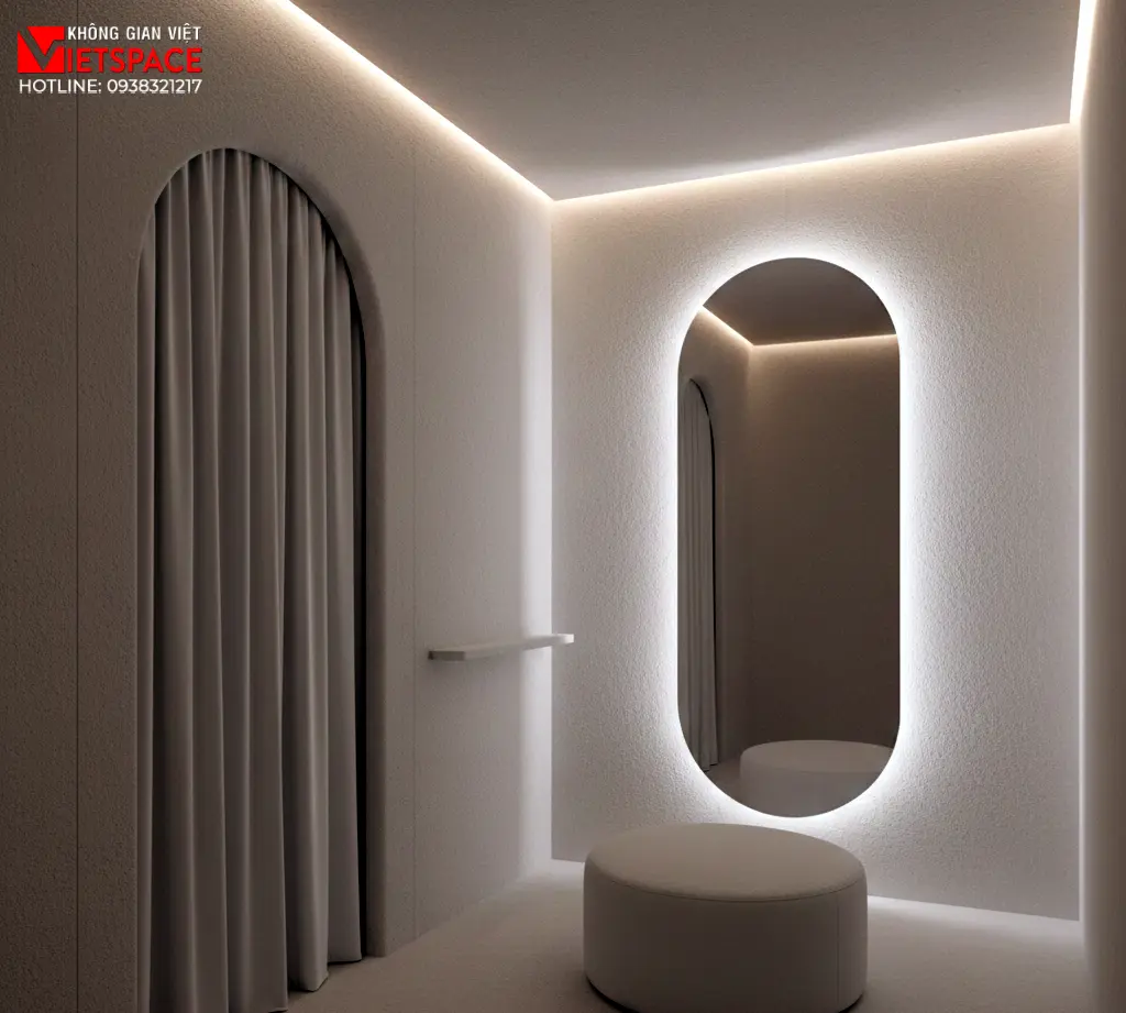 thiết kế cửa hàng thời trang the white room _13