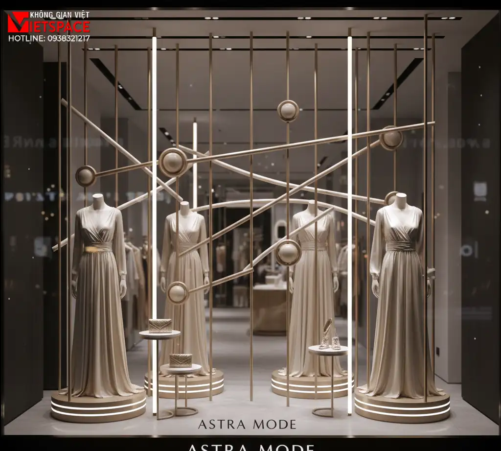 thiết kế cửa hàng thời trang astra mode _7