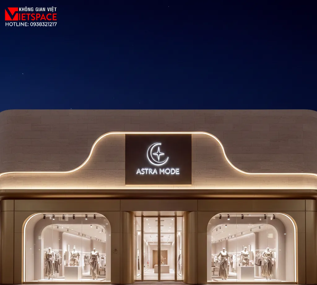 thiết kế cửa hàng thời trang astra mode _2