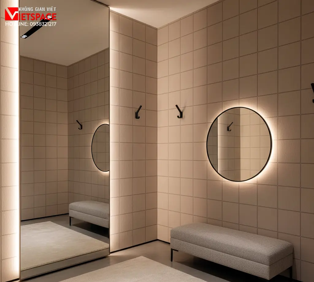 thiết kế cửa hàng thời trang grid & glow _3