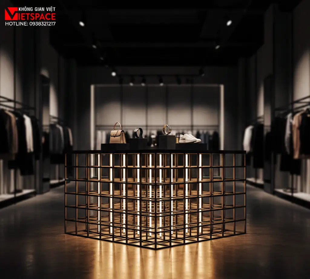 thiết kế cửa hàng thời trang grid & glow _4