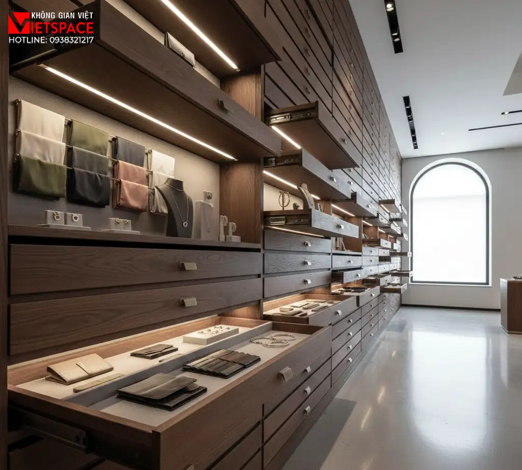 thiết kế cửa hàng thời trang archive studio _9