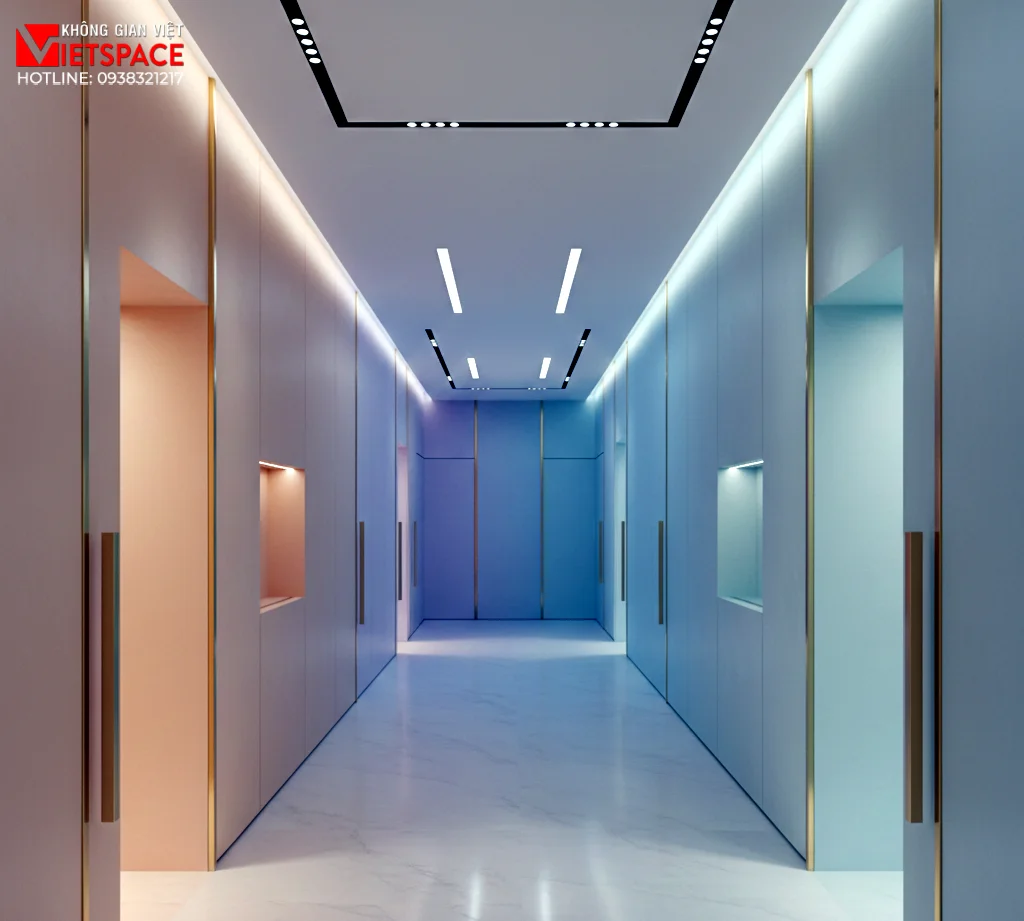 thiết kế cửa hàng thời trang coloré _6