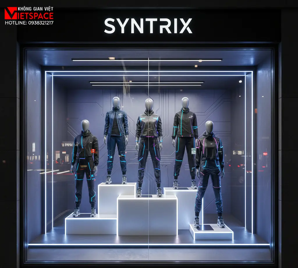 thiết kế cửa hàng thời trang syntrix _5