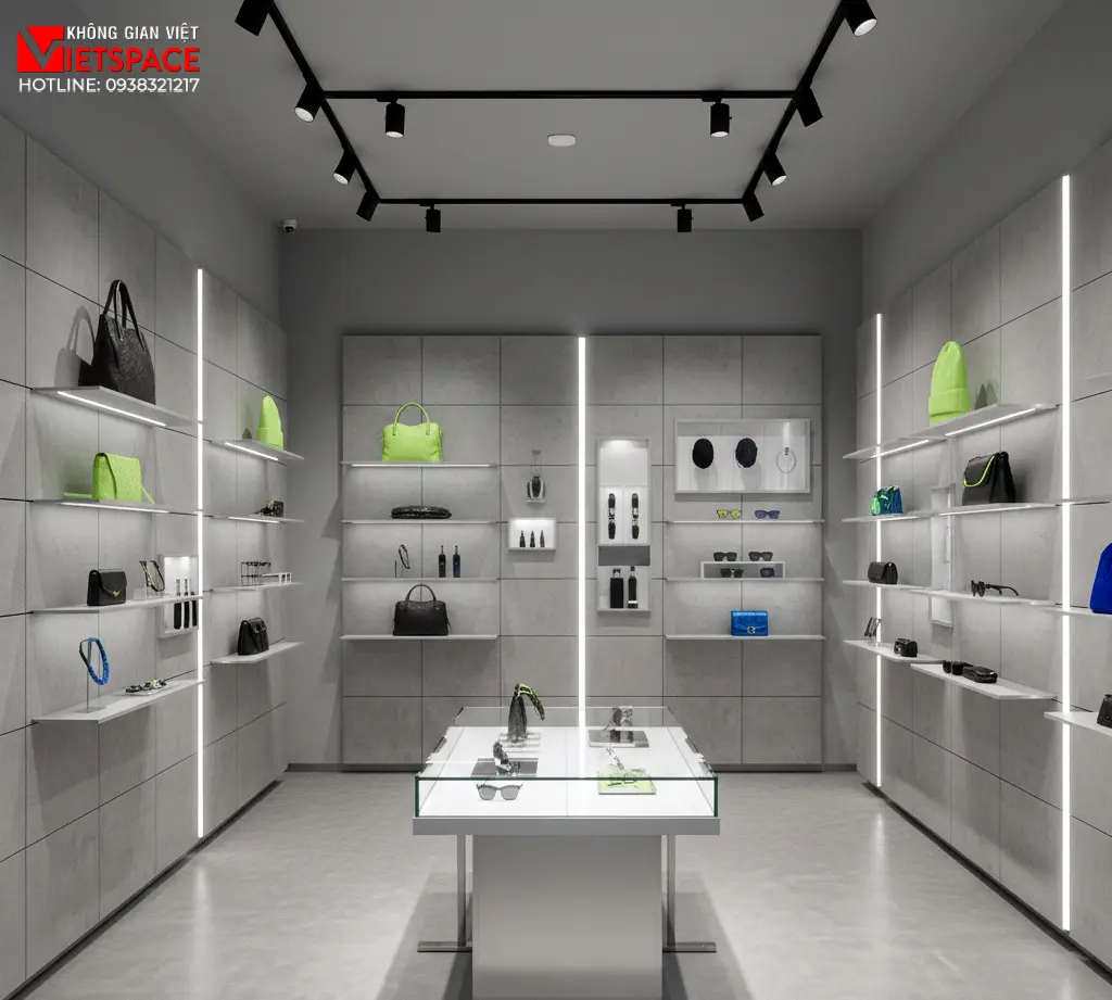 thiết kế cửa hàng thời trang trend lab _3