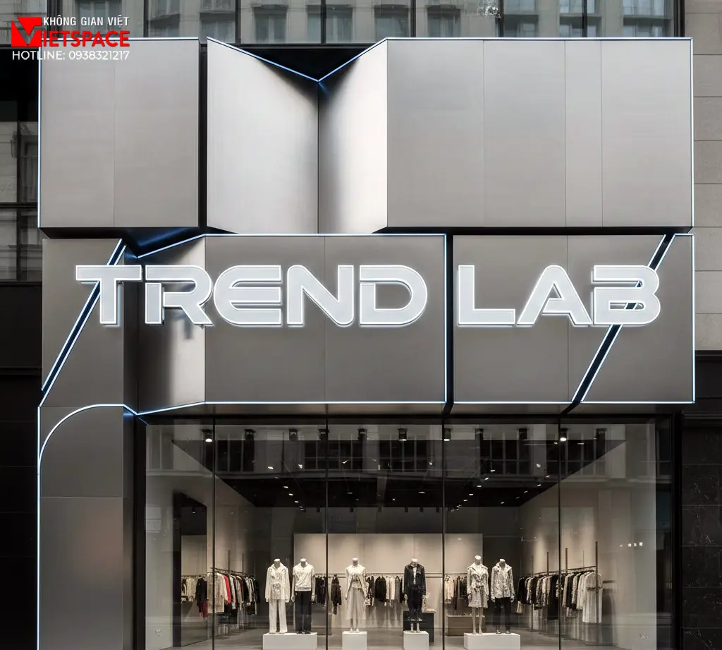 thiết kế cửa hàng thời trang trend lab _2