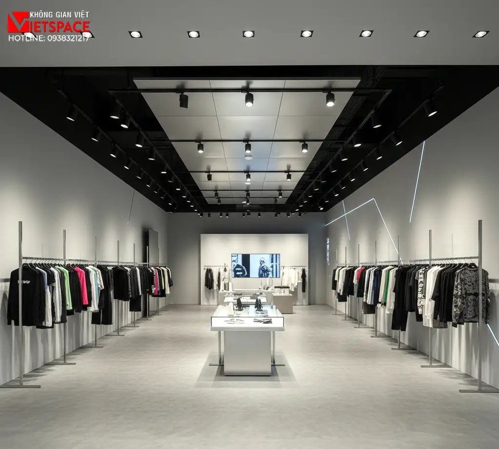 thiết kế cửa hàng thời trang trend lab _11