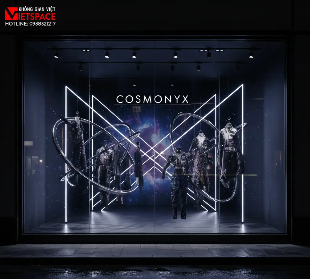 thiết kế cửa hàng thời trang cosmonyx _8