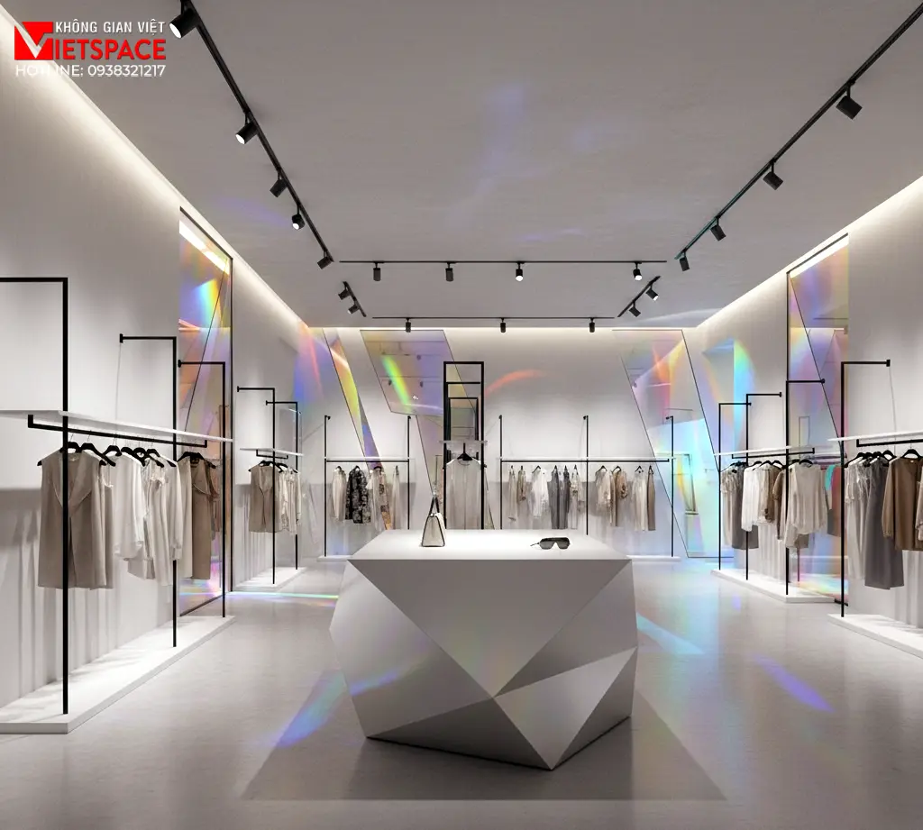 thiết kế cửa hàng thời trang prismatic _5