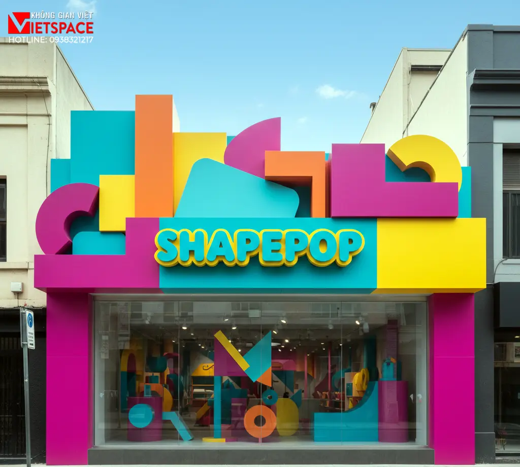 thiết kế cửa hàng thời trang shapepop _2